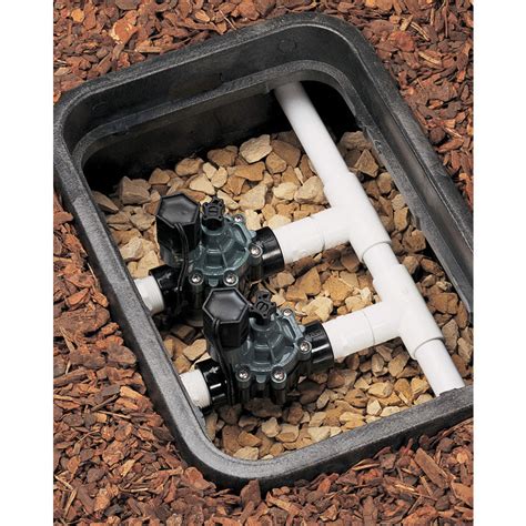 rain bird junction box valve|extra deep irrigation valve box.